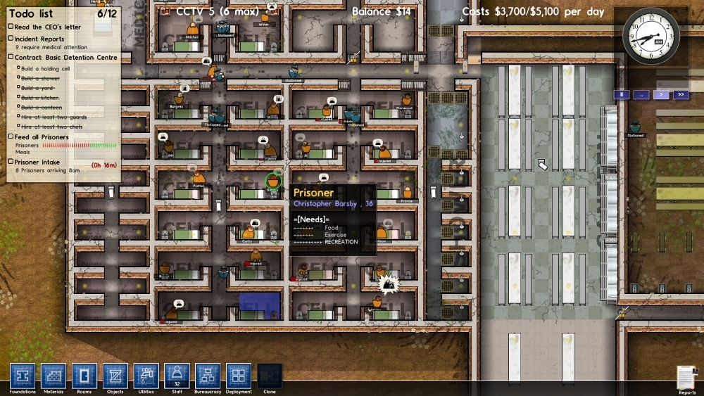 Скриншот из игры Prison Architect под номером 7