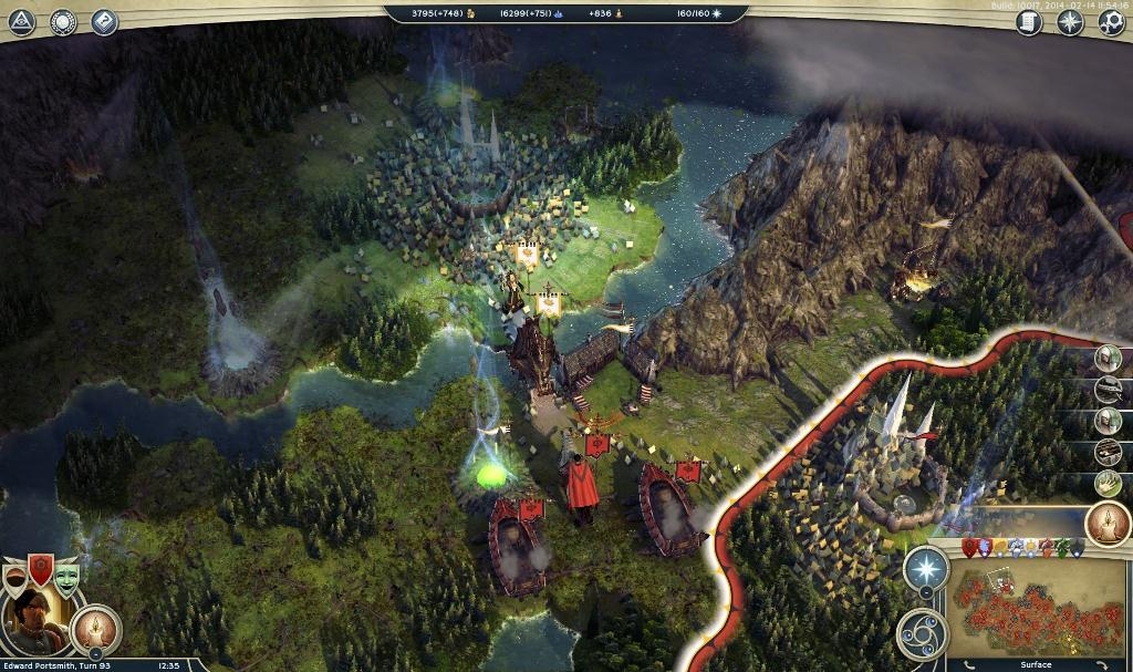 Скриншот из игры Age of Wonders 3 под номером 41