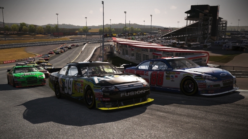 Скриншот из игры NASCAR The Game 2011 под номером 1