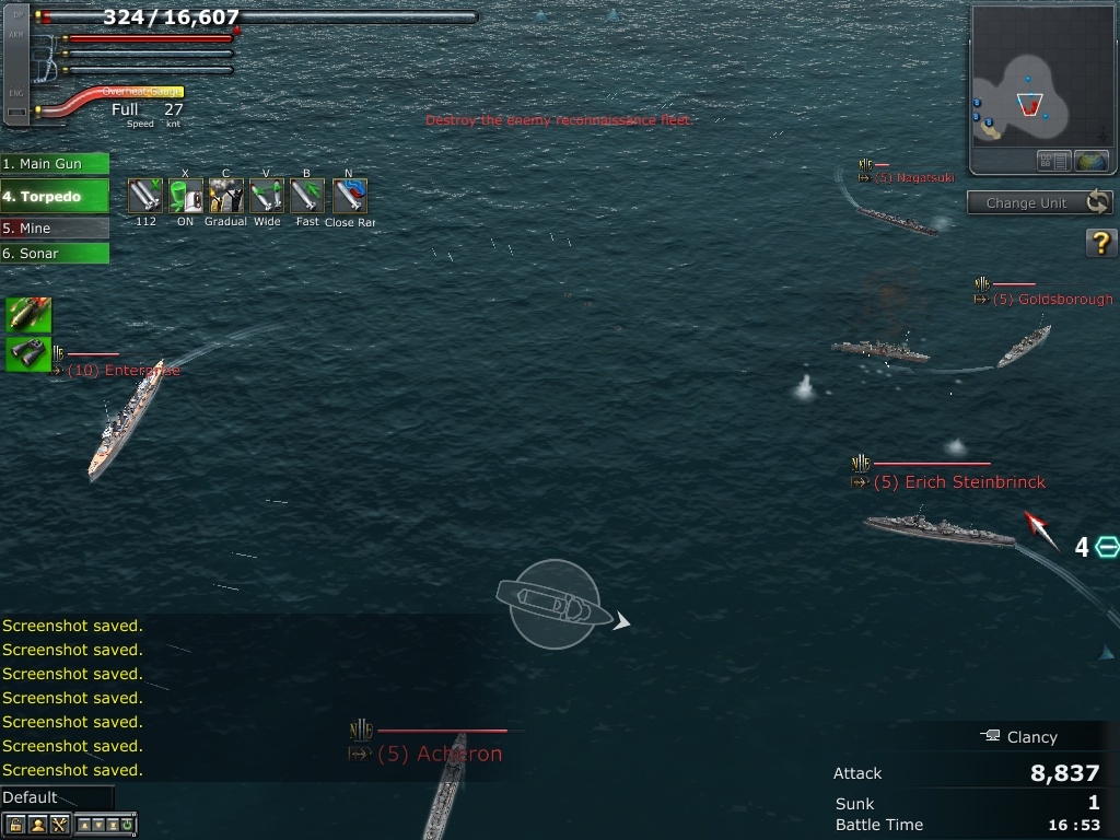 Скриншот из игры Navy Field 2 под номером 25