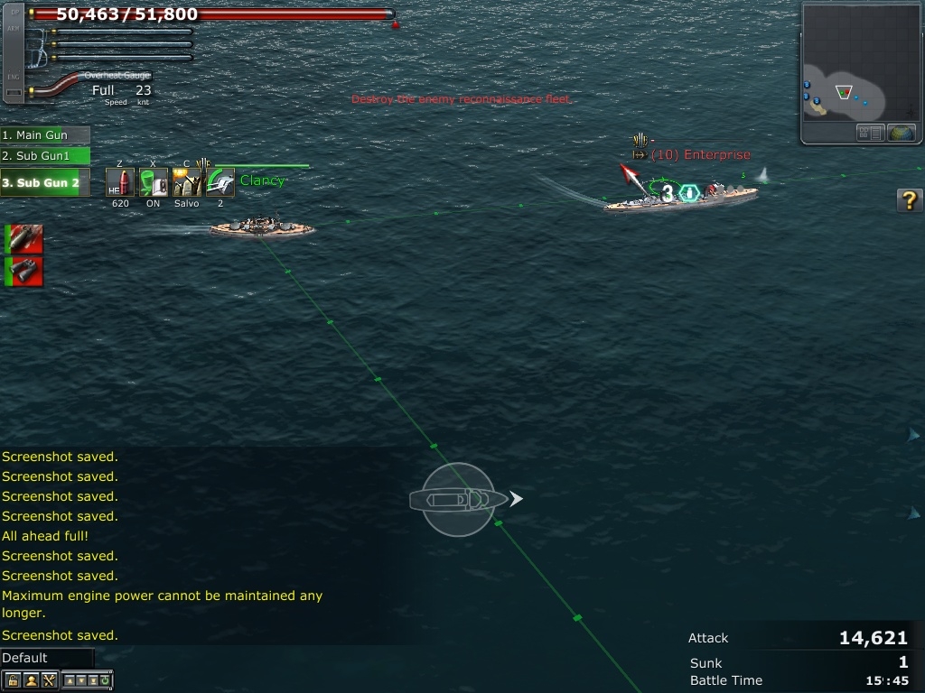 Скриншот из игры Navy Field 2 под номером 27