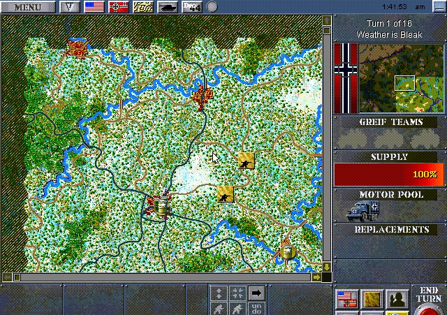 Скриншот из игры Decisive Battles of World War II: The Ardennes Offensive под номером 9