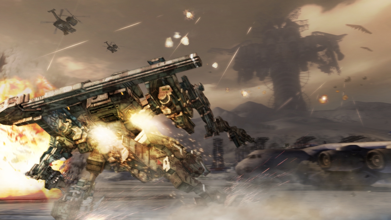 Скриншот из игры Armored Core: Verdict Day под номером 13