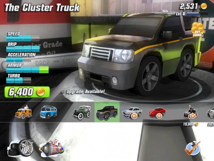 Скриншот из игры Table Top Racing под номером 1