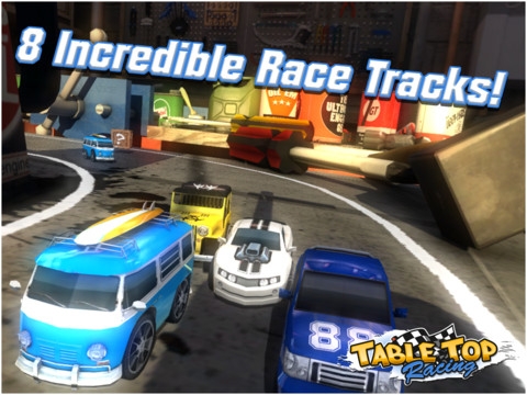Скриншот из игры Table Top Racing под номером 3