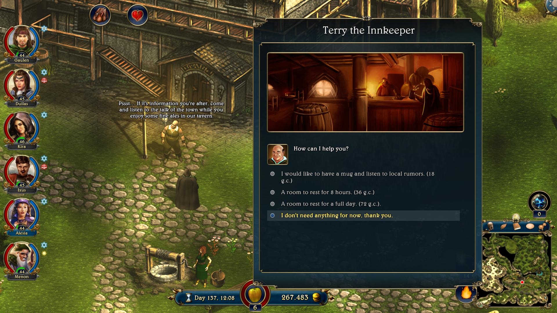 Скриншот из игры Lords of Xulima под номером 21