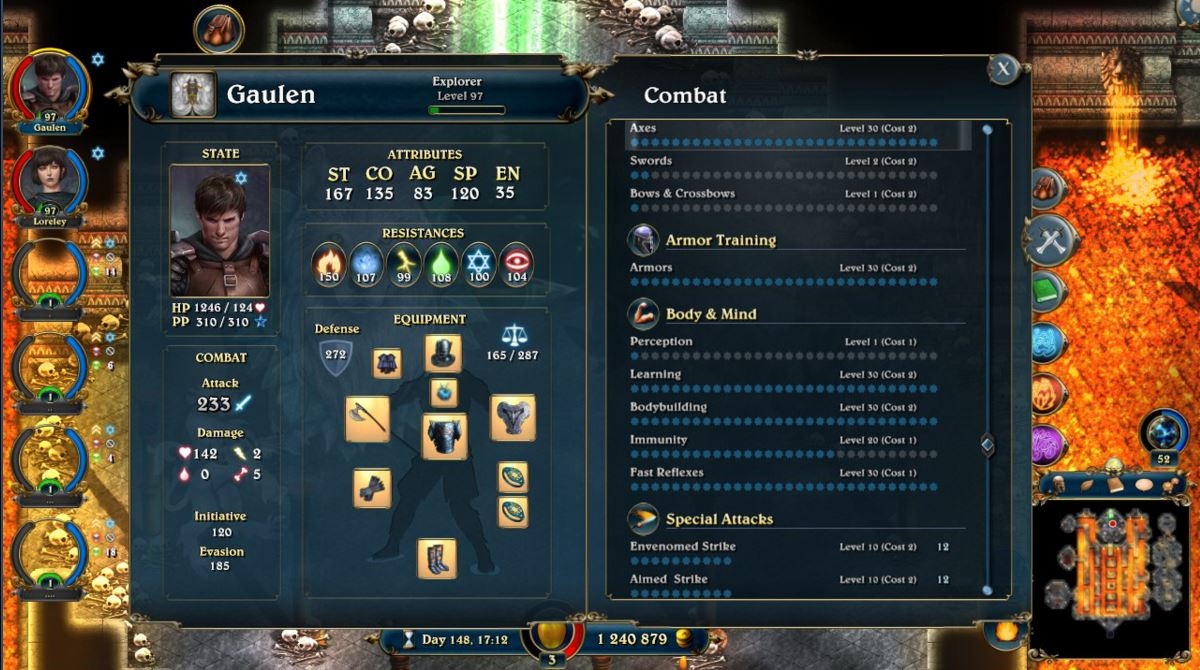 Скриншот из игры Lords of Xulima под номером 34