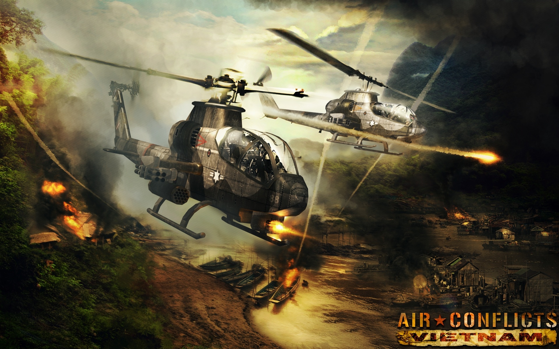 Скриншот из игры Air Conflicts: Vietnam под номером 6