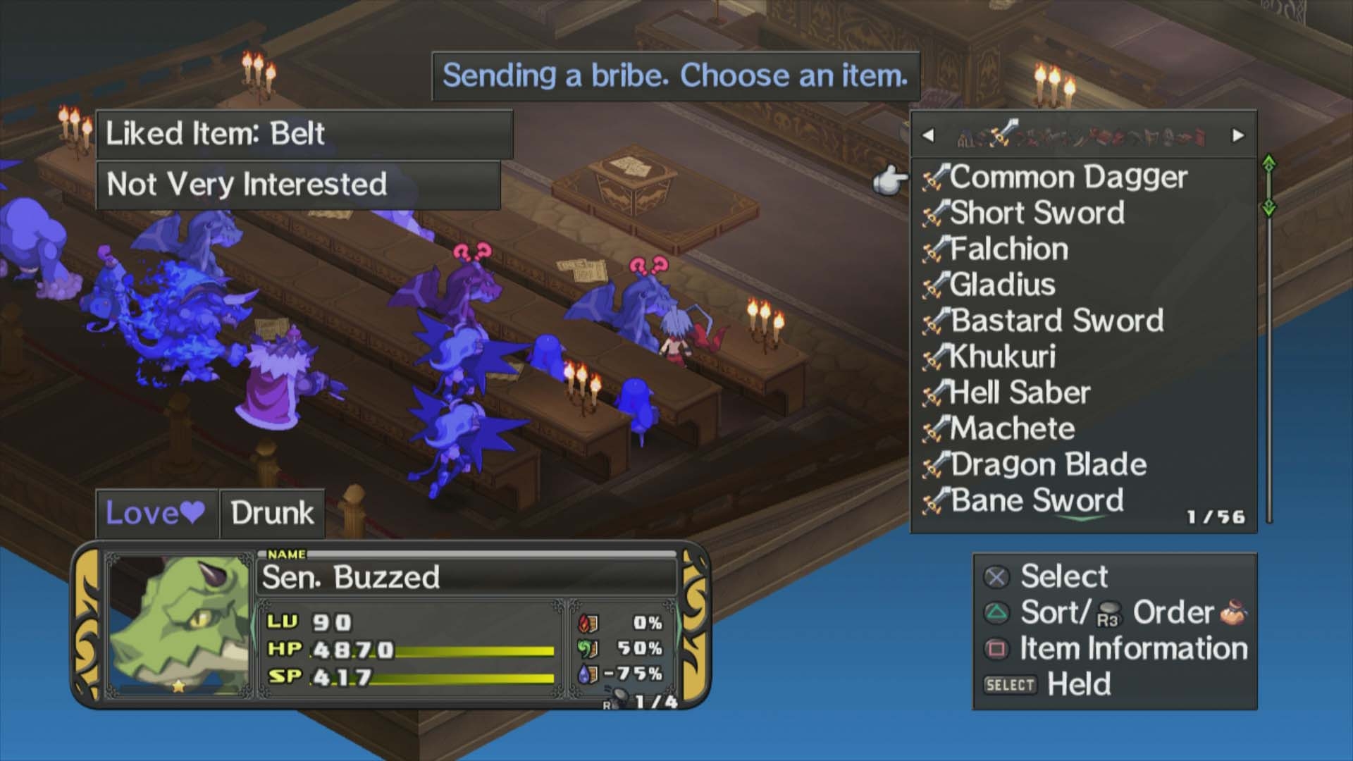 Скриншот из игры Disgaea D2: A Brighter Darkness под номером 17