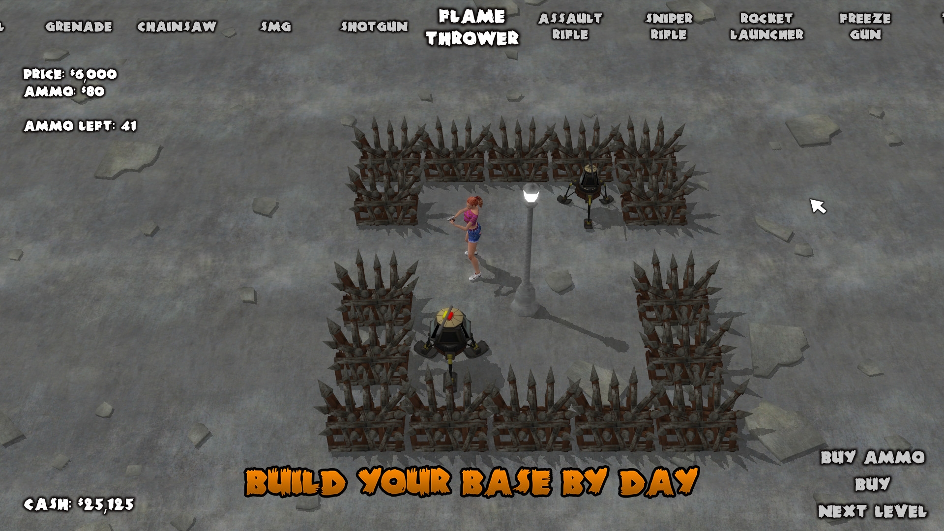 Скриншот из игры Yet Another Zombie Defense под номером 3