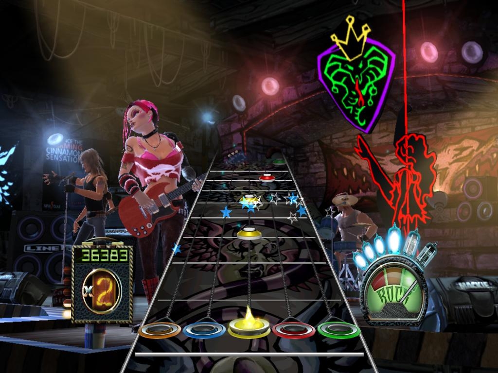 Скриншот из игры Guitar Hero 3: Legends of Rock под номером 1