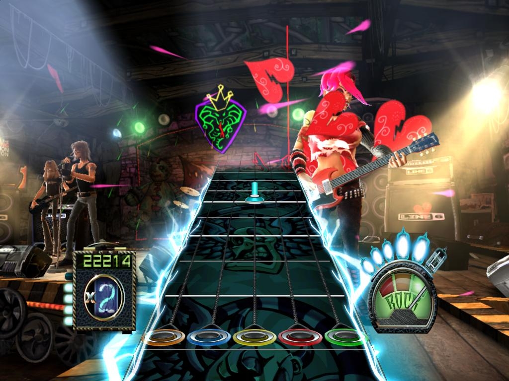 Скриншот из игры Guitar Hero 3: Legends of Rock под номером 2