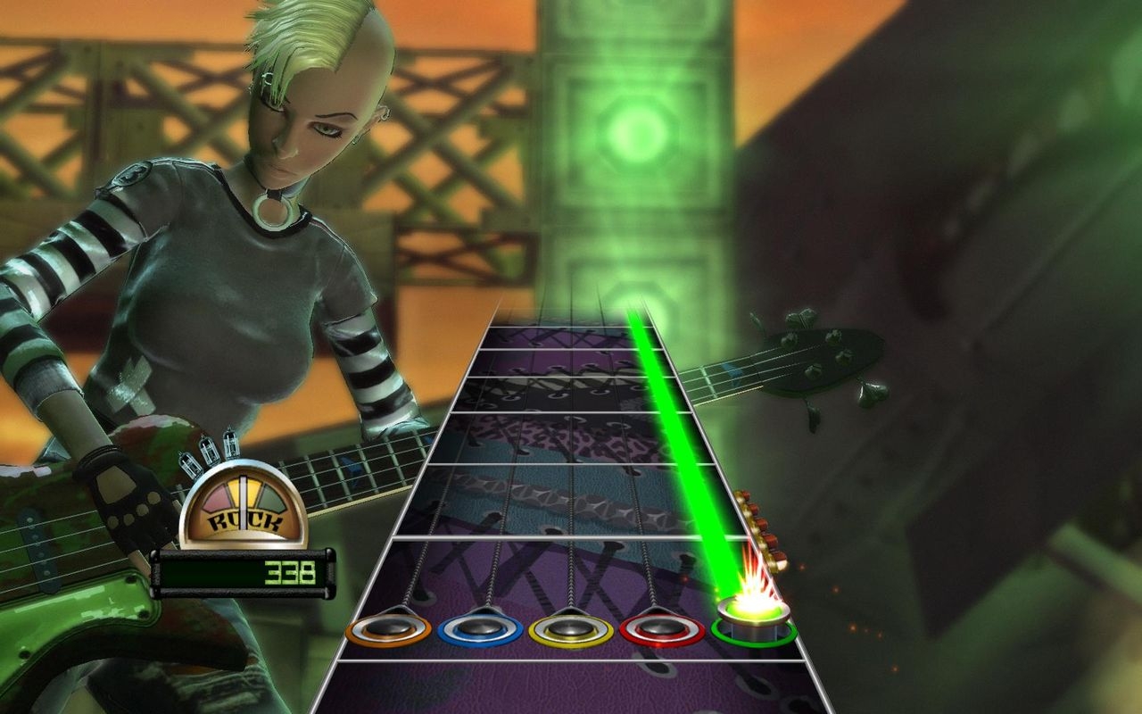 Скриншот из игры Guitar Hero: World Tour под номером 10