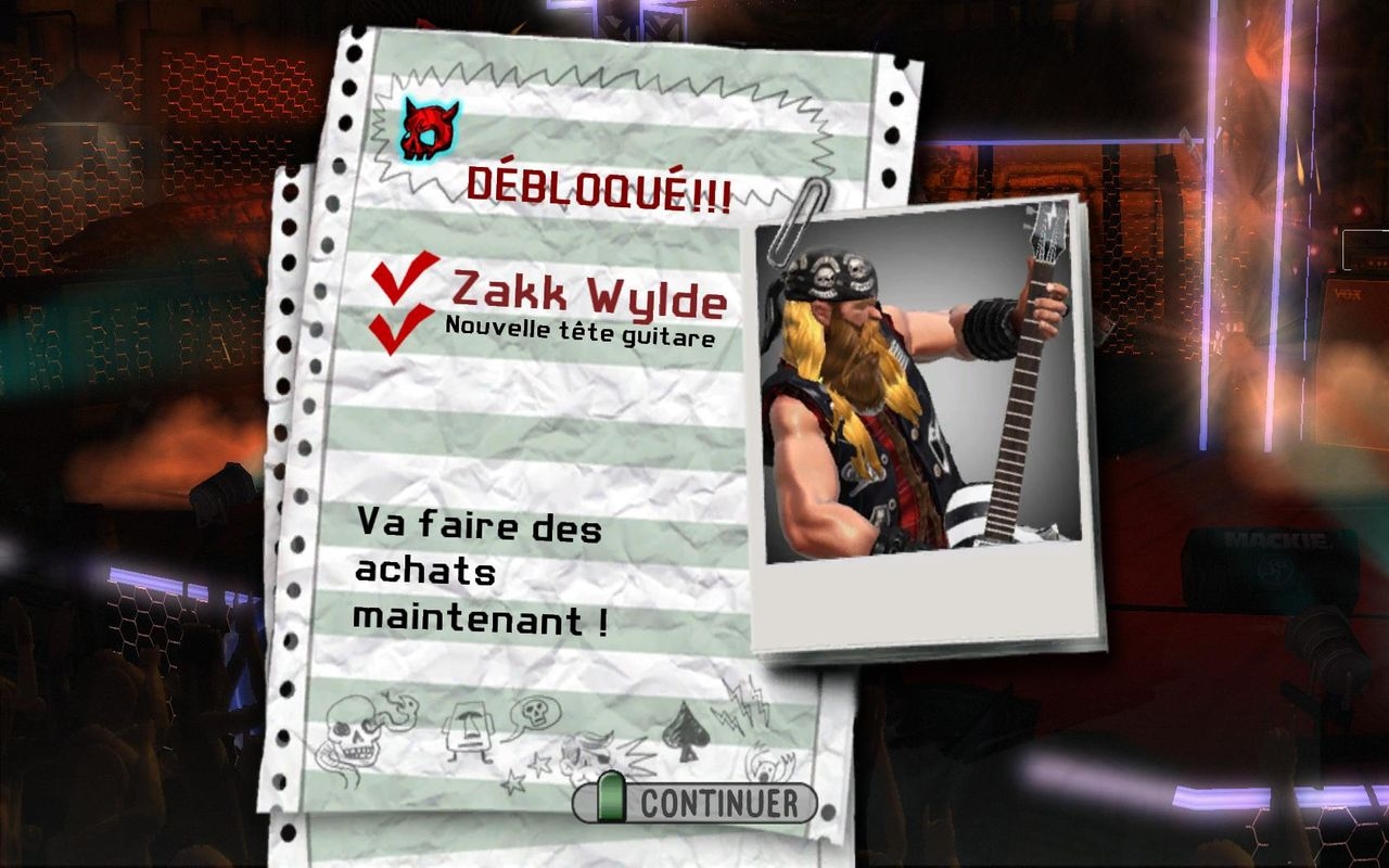 Скриншот из игры Guitar Hero: World Tour под номером 11