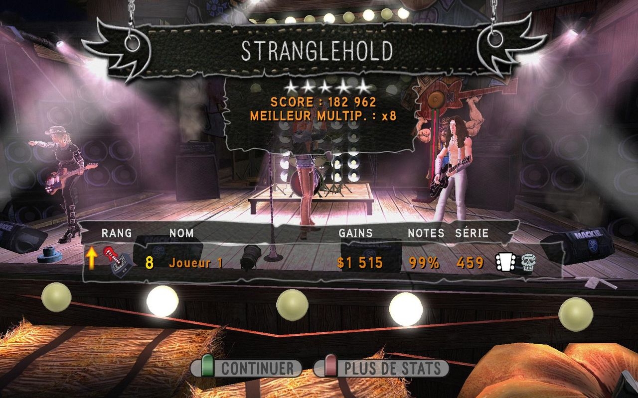 Скриншот из игры Guitar Hero: World Tour под номером 4