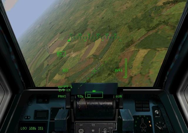Скриншот из игры Gunship 2000 под номером 10