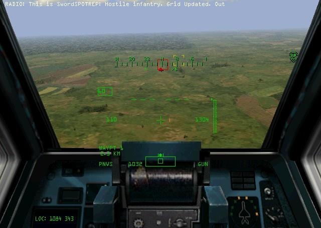 Скриншот из игры Gunship 2000 под номером 11