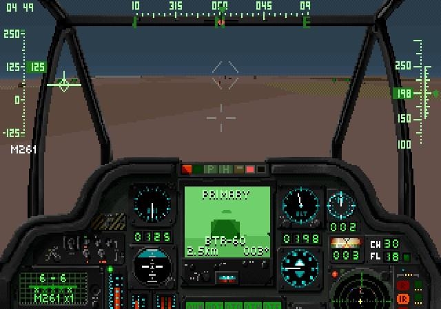 Скриншот из игры Gunship 2000 под номером 4