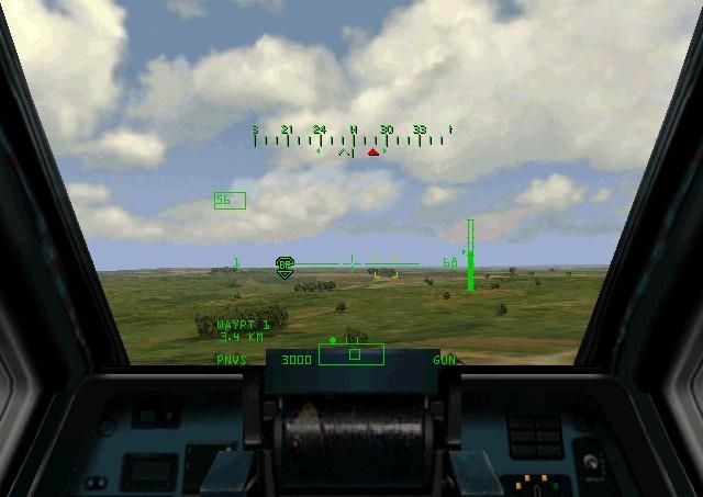 Скриншот из игры Gunship 2000 под номером 5