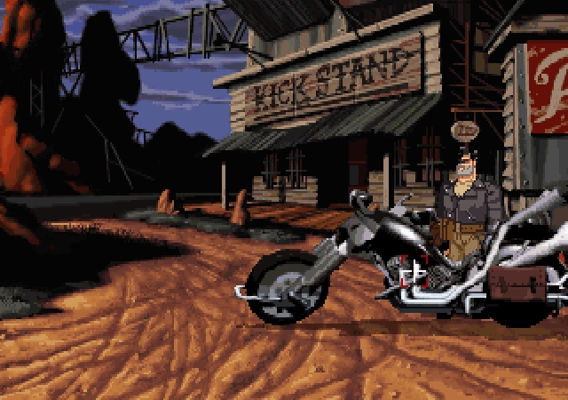 Скриншот из игры Full Throttle под номером 1