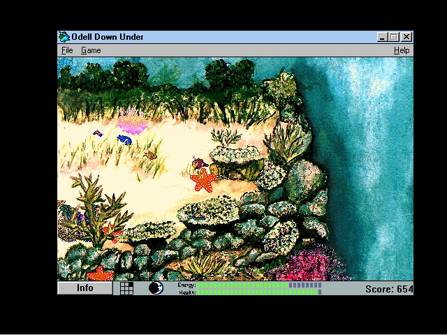 Скриншот из игры Odell Down Under под номером 1