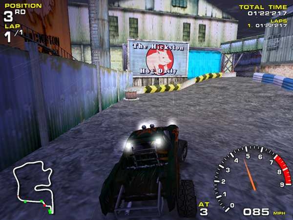 Скриншот из игры Off-Road Redneck Racing под номером 6