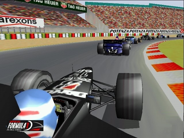Скриншот из игры Official Formula 1 Racing под номером 1
