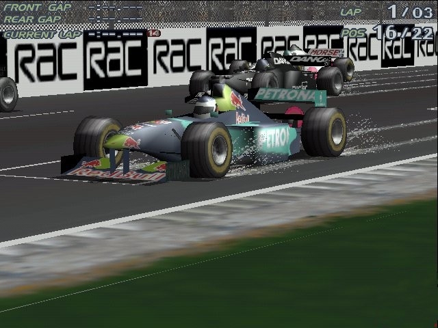 Скриншот из игры Official Formula 1 Racing под номером 2