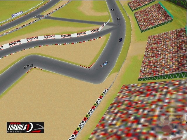 Скриншот из игры Official Formula 1 Racing под номером 8