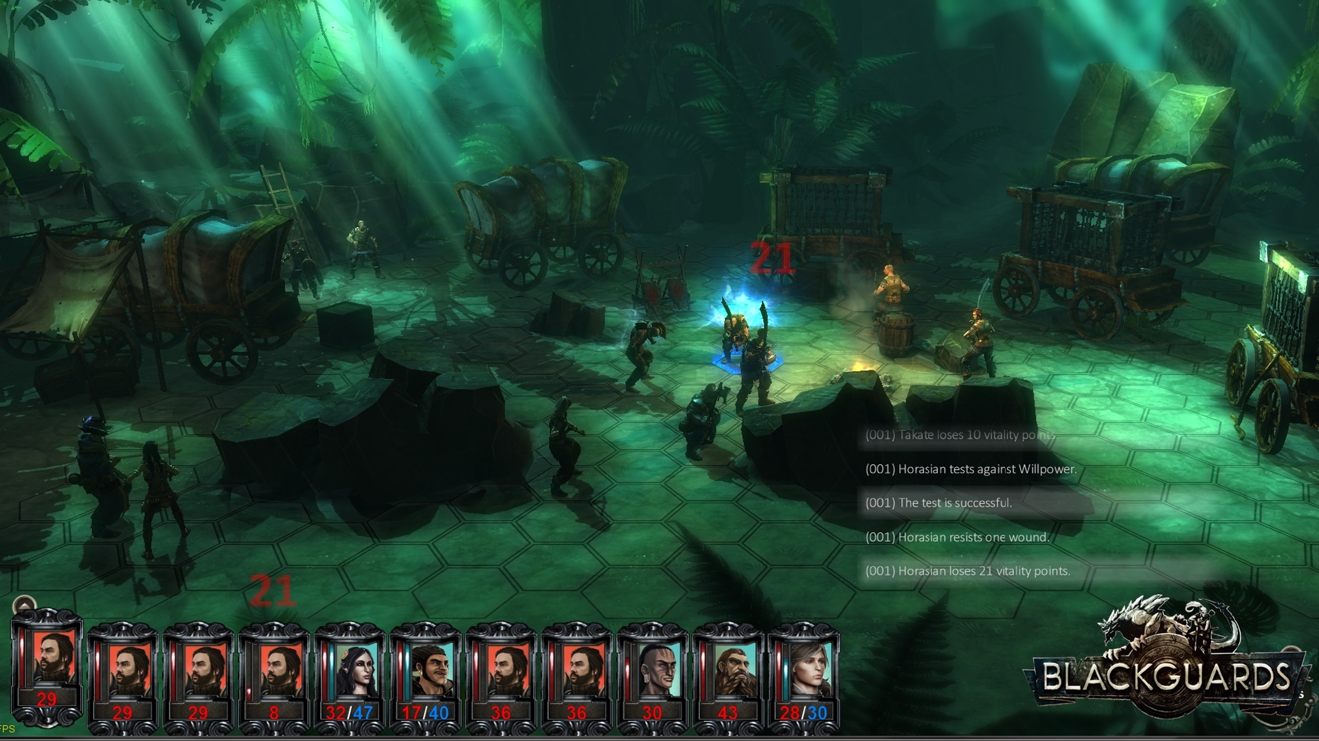 Скриншот из игры Blackguards под номером 27