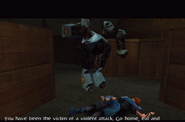 Скриншот из игры Omikron: The Nomad Soul под номером 21