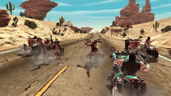 Скриншот из игры Ride to Hell: Route 666 под номером 1