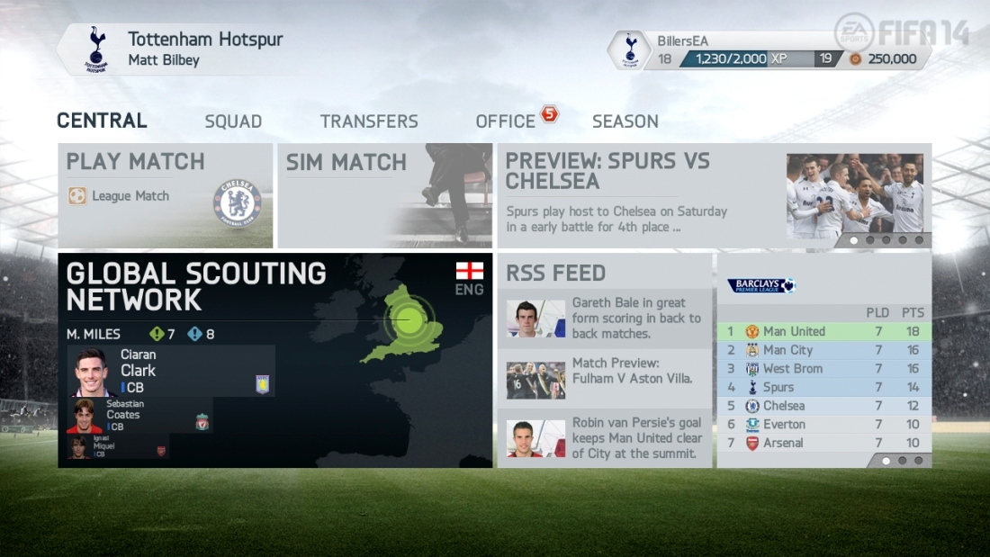Скриншот из игры FIFA 14 под номером 12