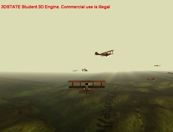 Скриншот из игры One Against 100 Planes под номером 4