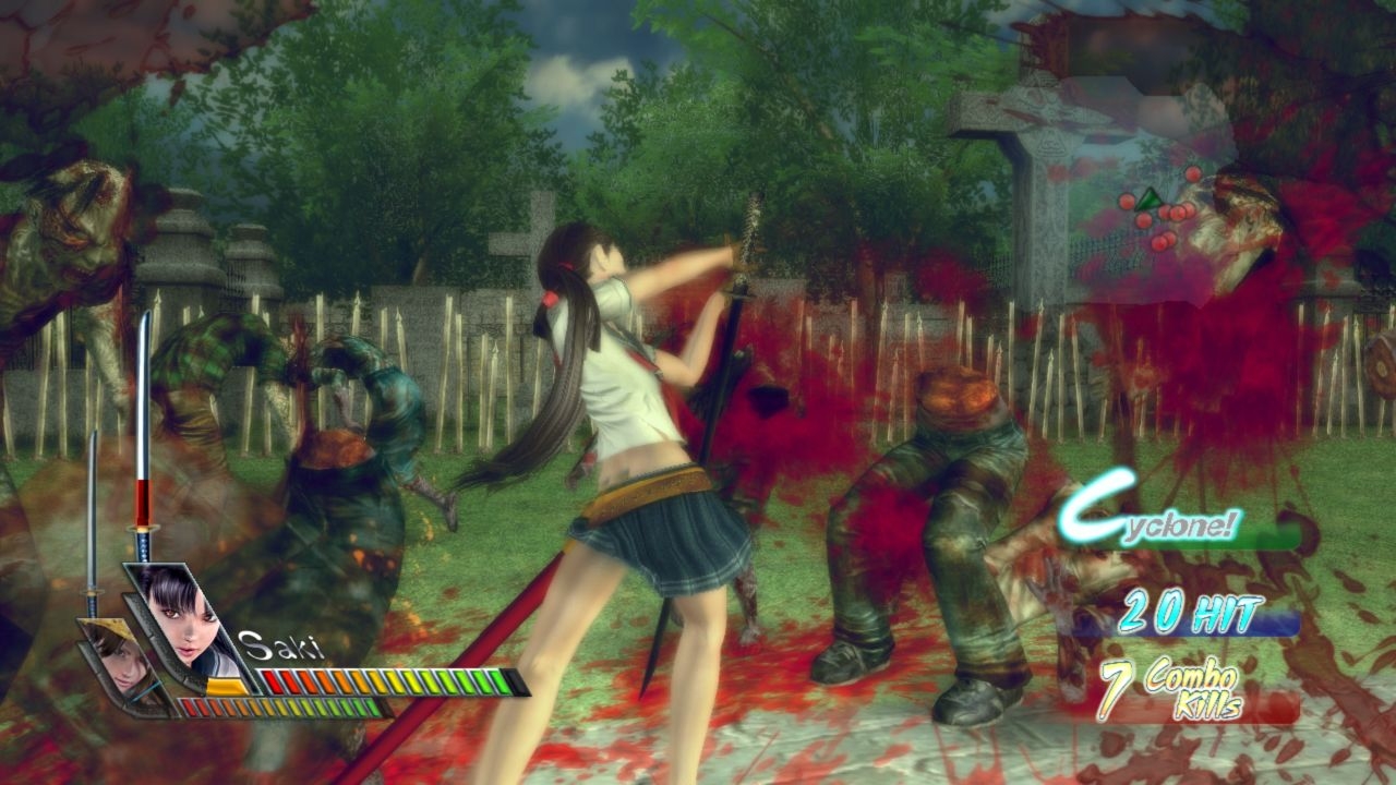Скриншот из игры OneChanbara: Bikini Samurai Squad под номером 1