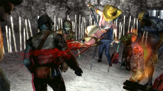 Скриншот из игры OneChanbara: Bikini Samurai Squad под номером 21