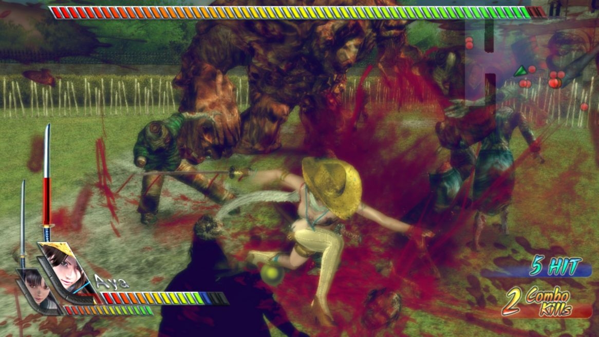 Скриншот из игры OneChanbara: Bikini Samurai Squad под номером 3