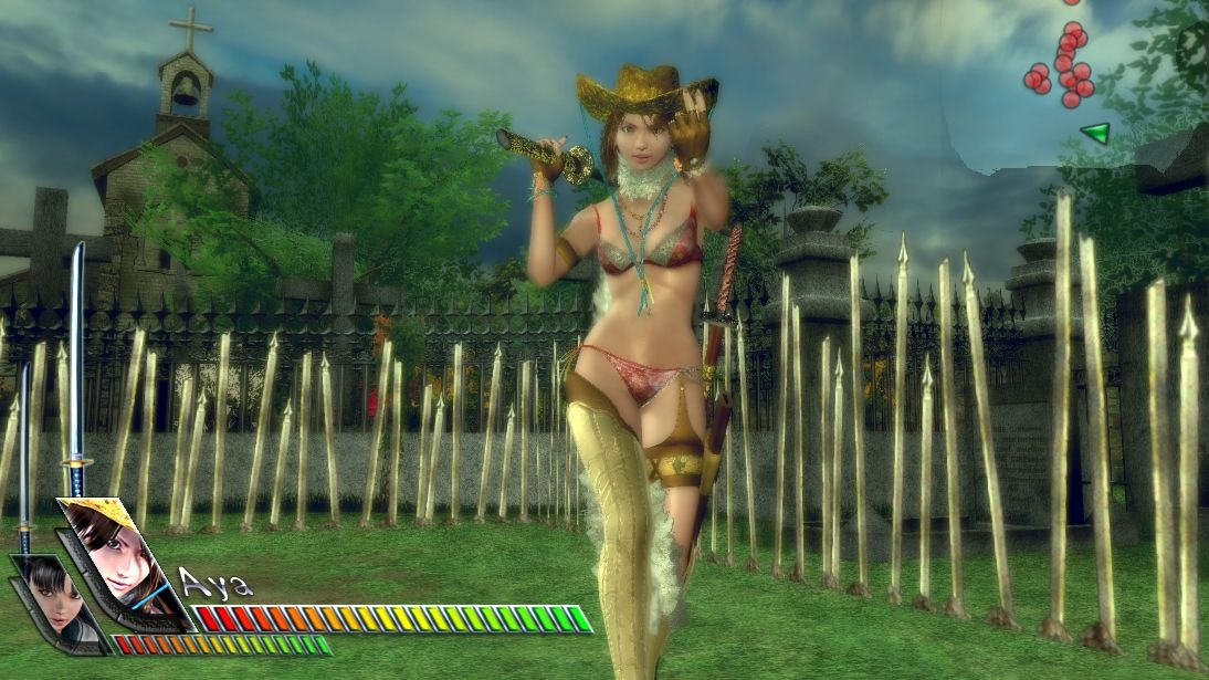 Скриншот из игры OneChanbara: Bikini Samurai Squad под номером 4