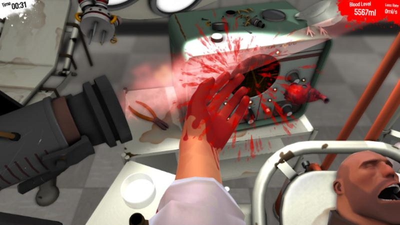 Скриншот из игры Surgeon Simulator 2013 под номером 1