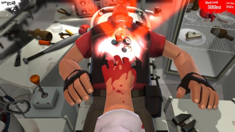 Скриншот из игры Surgeon Simulator 2013 под номером 2