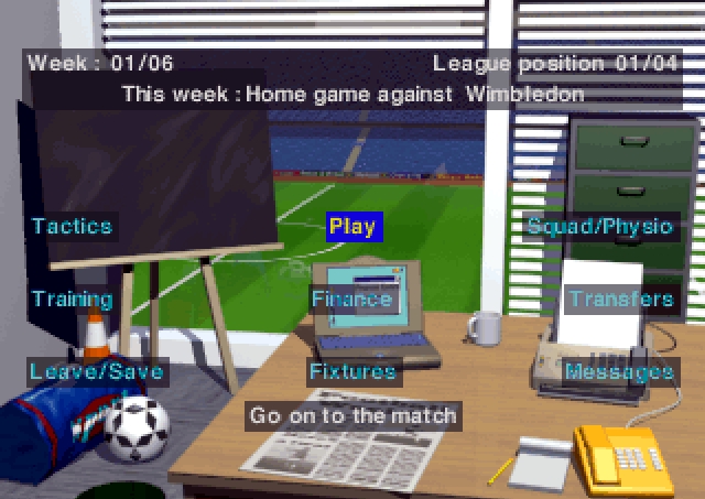 Скриншот из игры Onside Soccer под номером 5