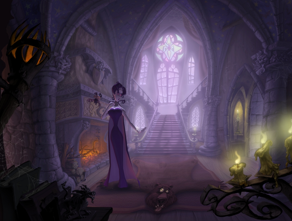 Скриншот из игры A Vampyre Story под номером 37