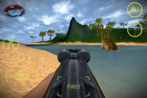 Скриншот из игры Carnivores: Dinosaur Hunter (iOS) под номером 1