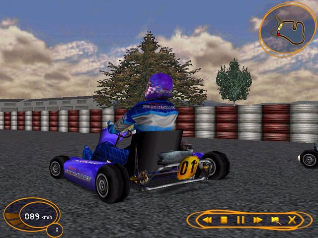 Скриншот из игры Open Kart под номером 1