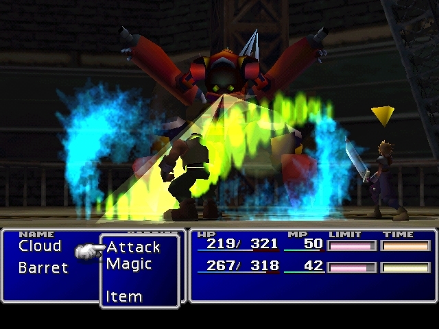 Скриншот из игры Final Fantasy 7 под номером 14