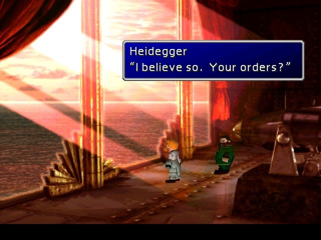 Скриншот из игры Final Fantasy 7 под номером 5