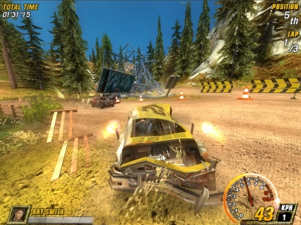 Скриншот из игры FlatOut 2 под номером 2
