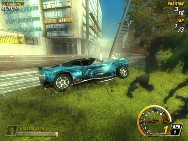 Скриншот из игры FlatOut 2 под номером 32