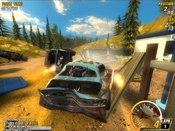 Скриншот из игры FlatOut 2 под номером 51