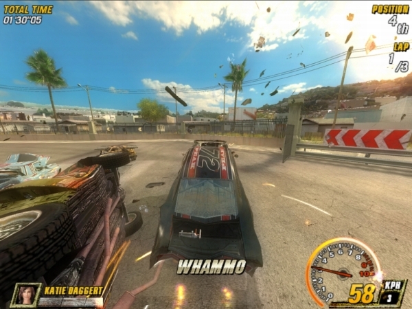 Скриншот из игры FlatOut 2 под номером 69